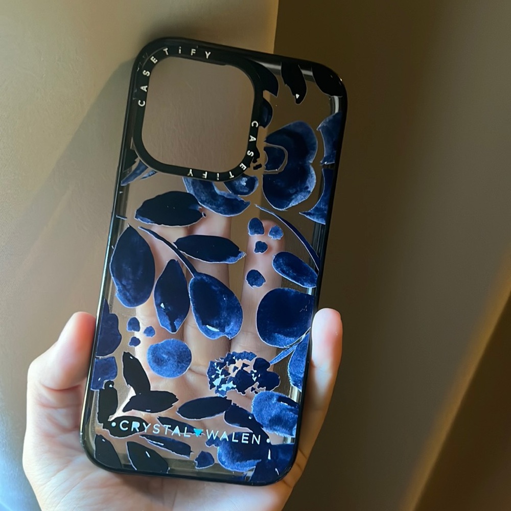 iPhone 13 pro Casetify x Crystal Walen Case